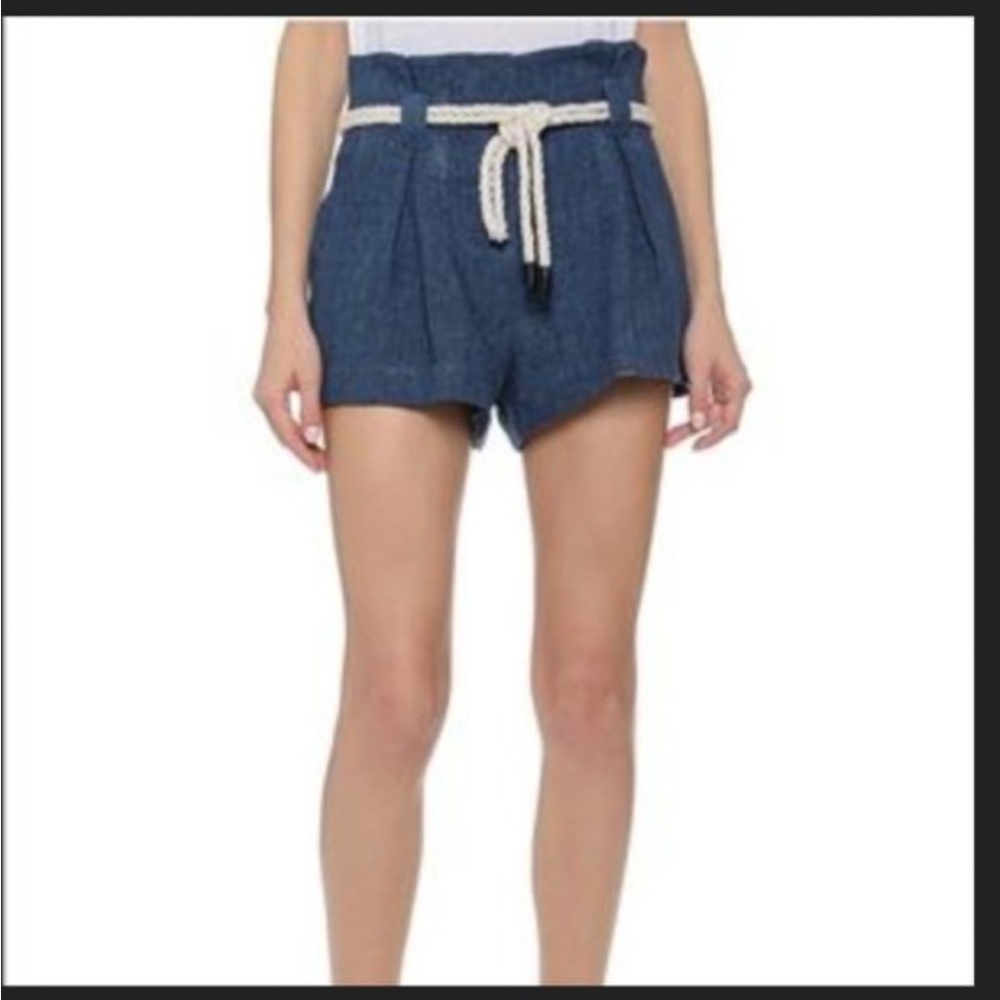 L’AGENCE LINEN SHORTS